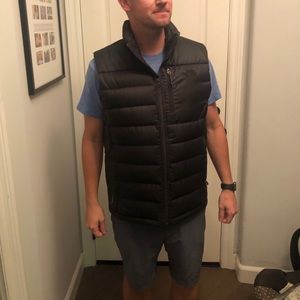 Black North Face Vest